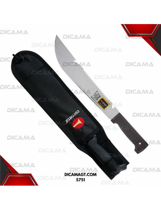 MACHETE 12 RAMBO CON FUNDA 460 CORNETA 5751/65954112