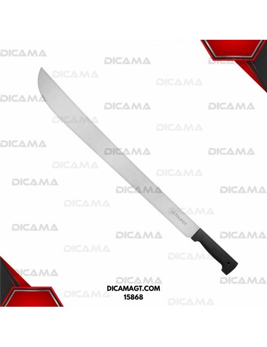 MACHETE 24 ESTANDAR CACHA NEGRA INYECTADA TRUPER 15868