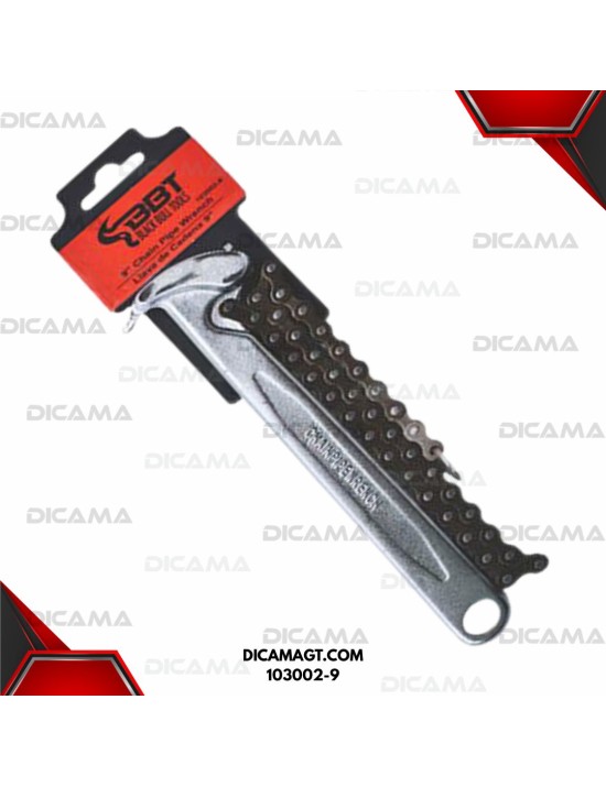 LLAVE P/FILTRO DE ACEITE TIPO CADENA DE 9 BBT 103002-9
