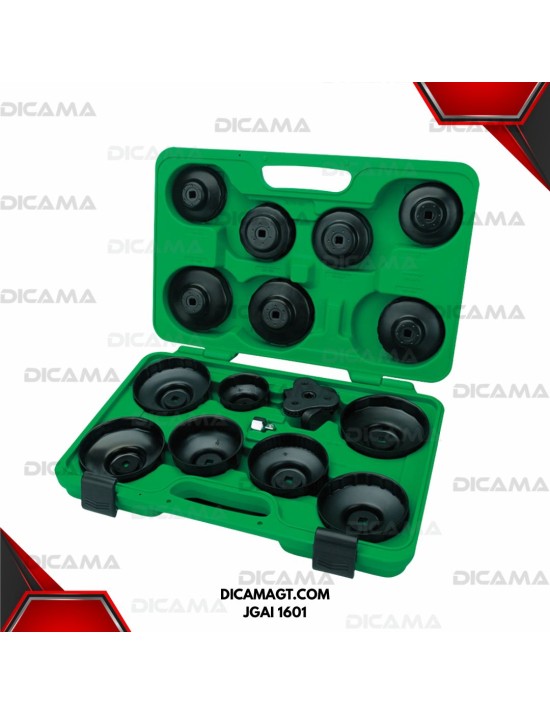 COPAS PARA FILTROS 16 PCS EXTRACTORES TIPO TOPTUL JGAI 1601