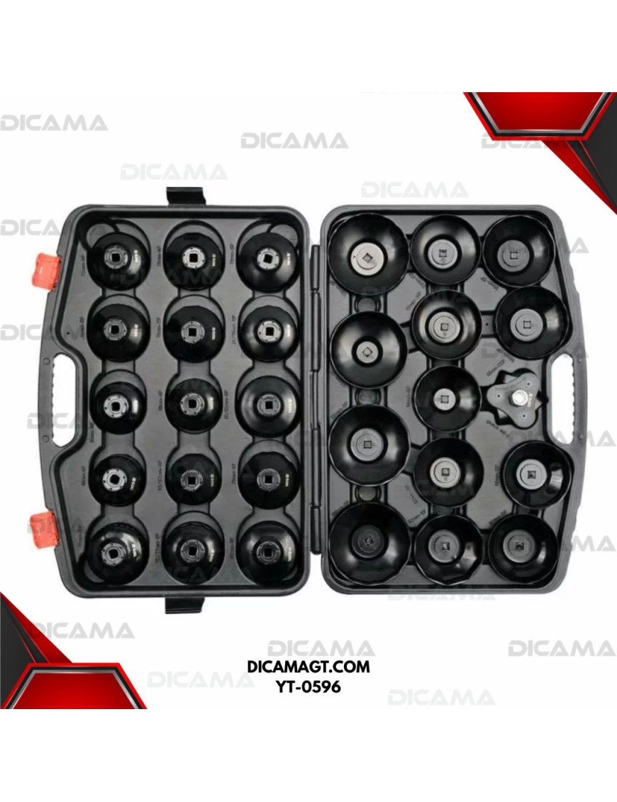 COPAS PARA FILTROS 30 PCS EXTRACTORES TIPO YATO YT-0596