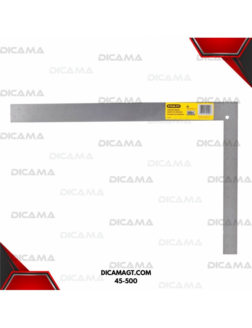 ESCUADRA DE CARPINTERO 24X16 STANLEY 45-500