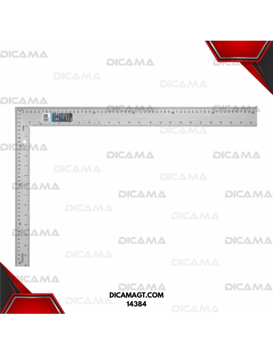 ESCUADRA 16 X24 DE ACERO PARA CANTERO TRUPER 14384