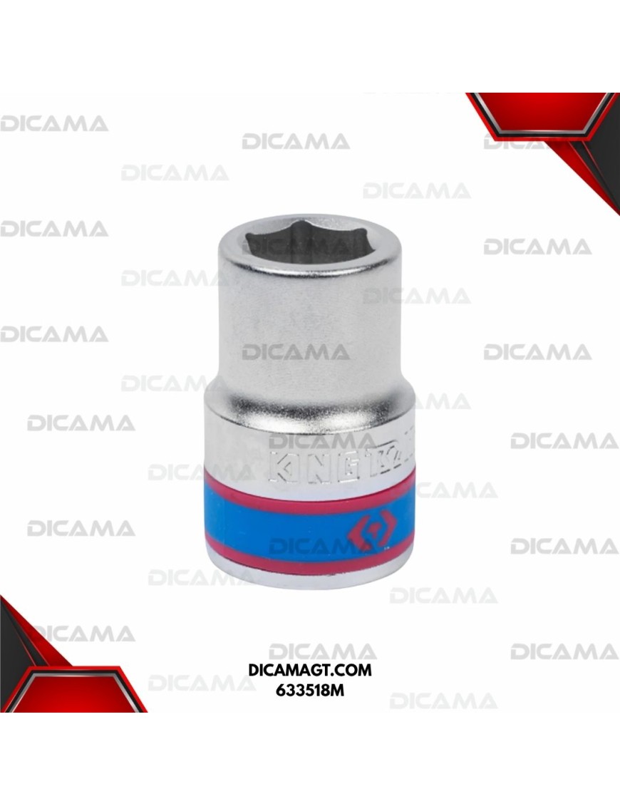 COPA RAIZ 3/4 18MM 6 PUNTOS KING TONY 633518M