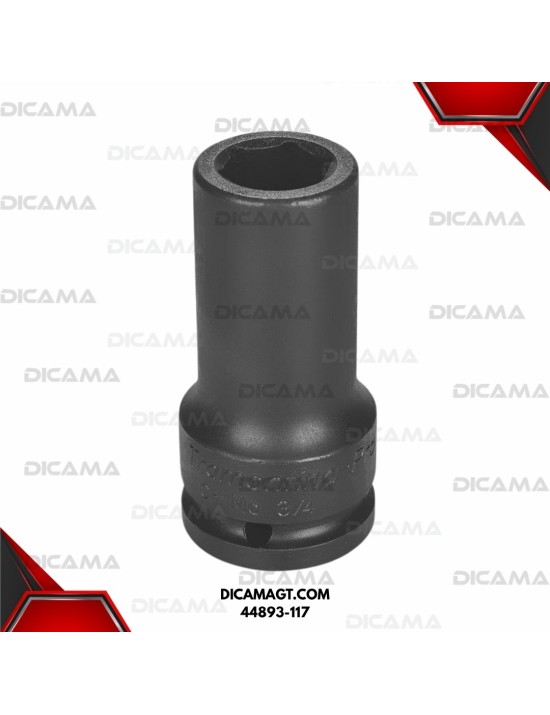 COPA RAIZ 3/4 17MM IMPACTO LARGA HEXAGONAL TRAMONTINA 44893-117