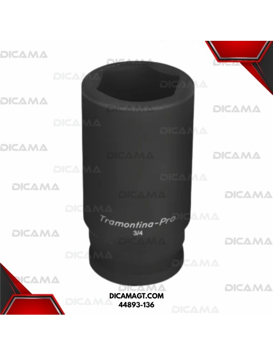COPA RAIZ 3/4 36MM IMPACTO LARGA HEXAGONAL TRAMONTINA 44893-136