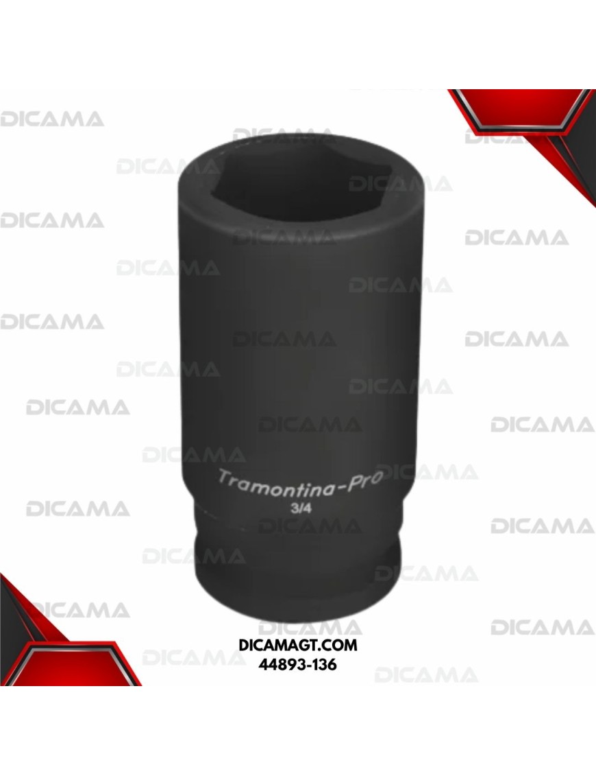 COPA RAIZ 3/4 36MM IMPACTO LARGA HEXAGONAL TRAMONTINA 44893-136