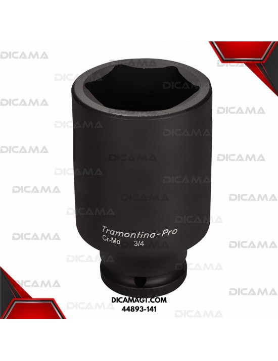 COPA RAIZ 3/4 41MM IMPACTO LARGA HEXAGONAL TRAMONTINA 44893-141