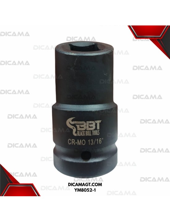 COPA RAIZ 1 DE IMPACTO LARGA 13/16 (CUADRADO) BBT YM8052-1