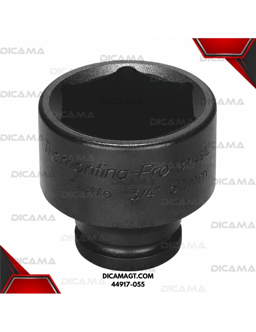 COPA RAIZ 1 55MM                IMPACTO HEXAGONAL TRAMONTINA 44917-055