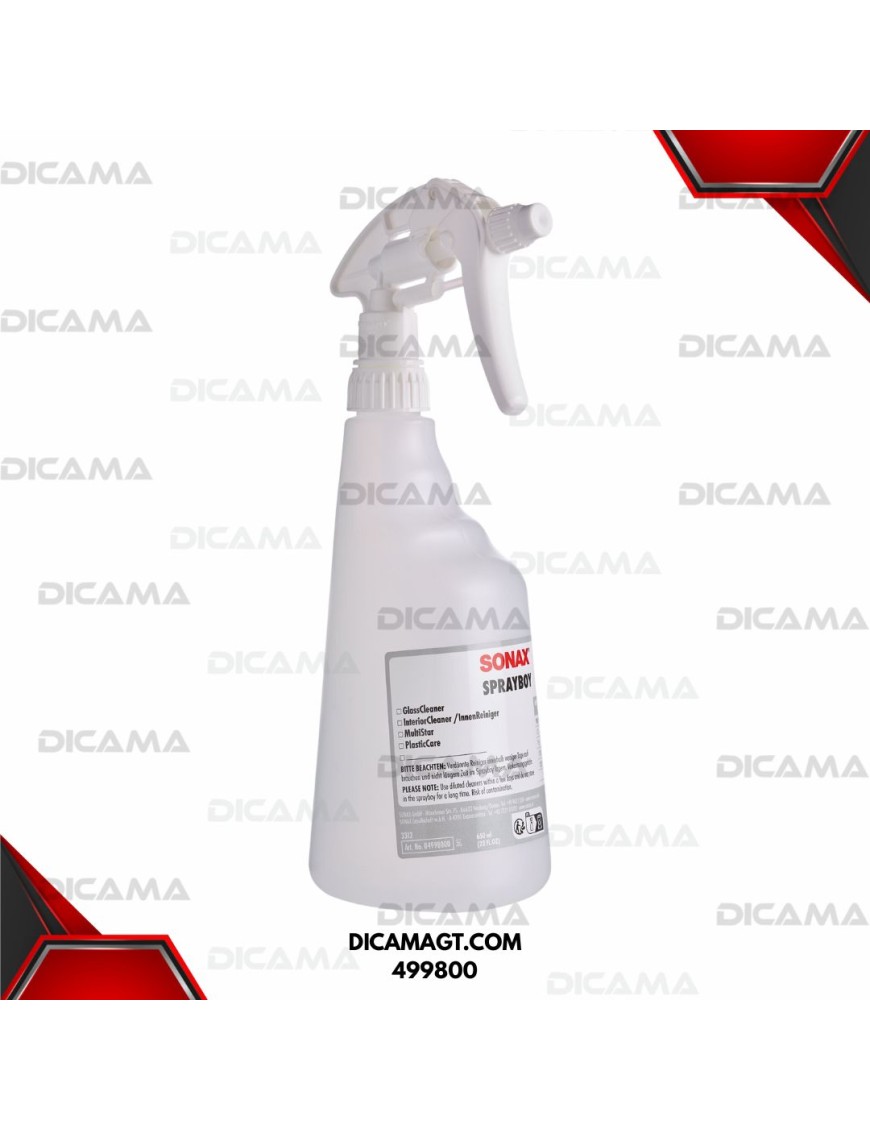 ATOMIZADOR SPRAY BOY BLANCO SONAX 499800