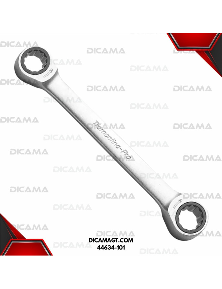 LLAVE RATCH COMBINADA ESTRIADA 8X9MM TRAMONTINA 44634-101