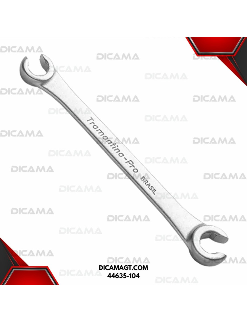 LLAVE POLIGONAL ABIERTA  11MM X 13MM TRAMONTINA 44635-104