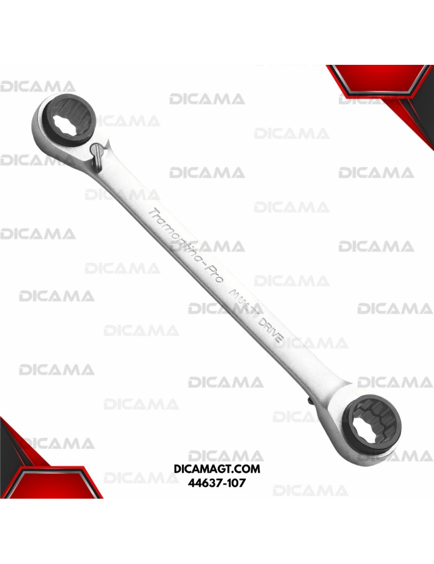 LLAVE RATCH MULTIDRIVE 4 EN 1 21*22*24*27 MM TRAMONTINA 44637-107