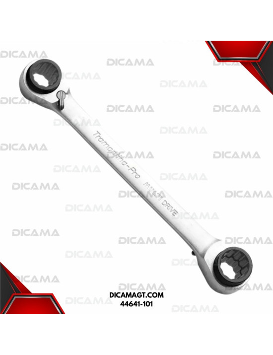 LLAVE RATCH MULTIDRIVE 5/16X3/8  7/16X1/2 TRAMONTINA 44641-101