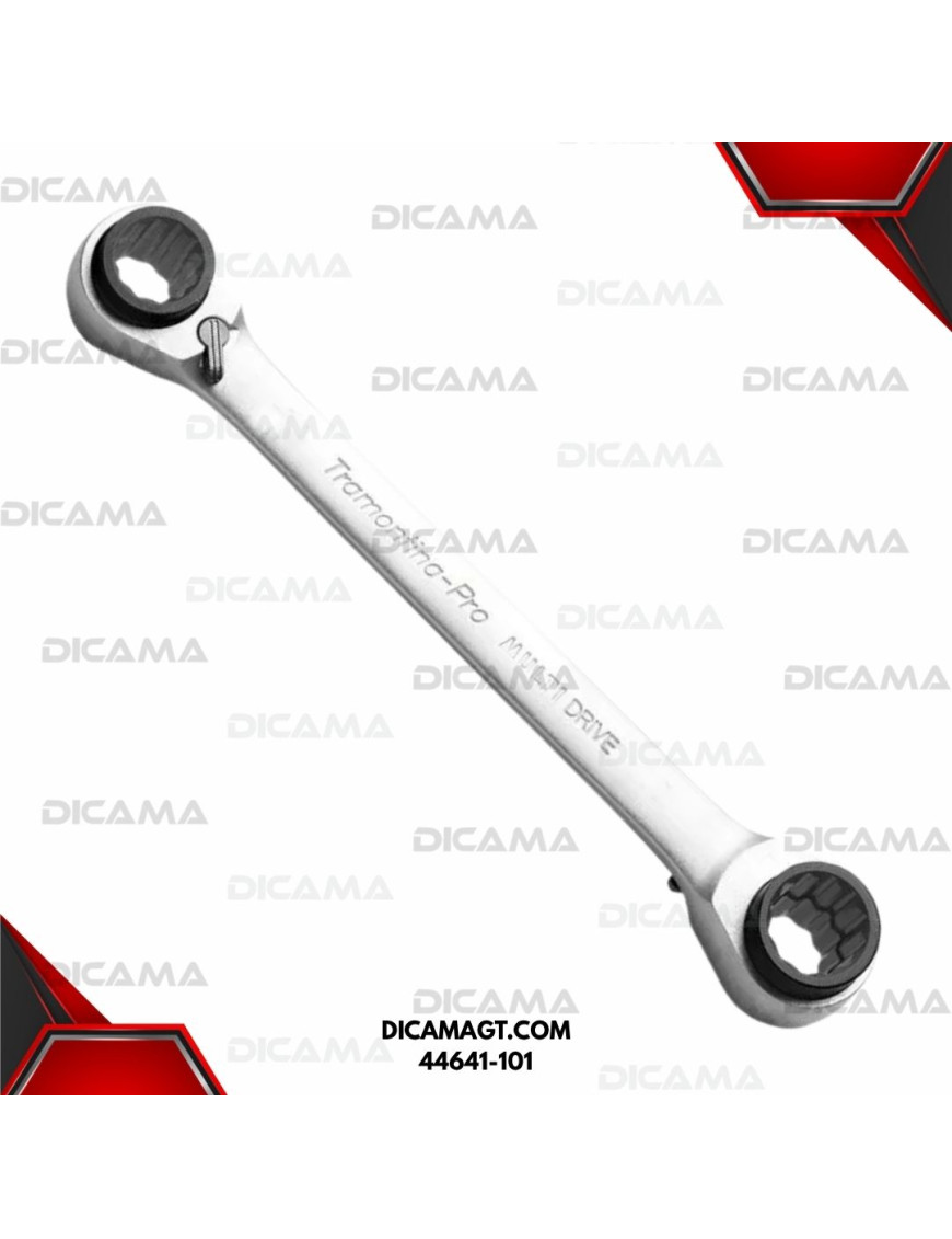 LLAVE RATCH MULTIDRIVE 5/16X3/8  7/16X1/2 TRAMONTINA 44641-101