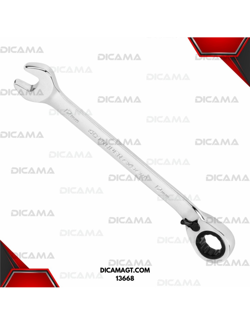 LLAVE COLA/RACTH 12MMX168 MM LARGO EXPERT TRUPER 13668