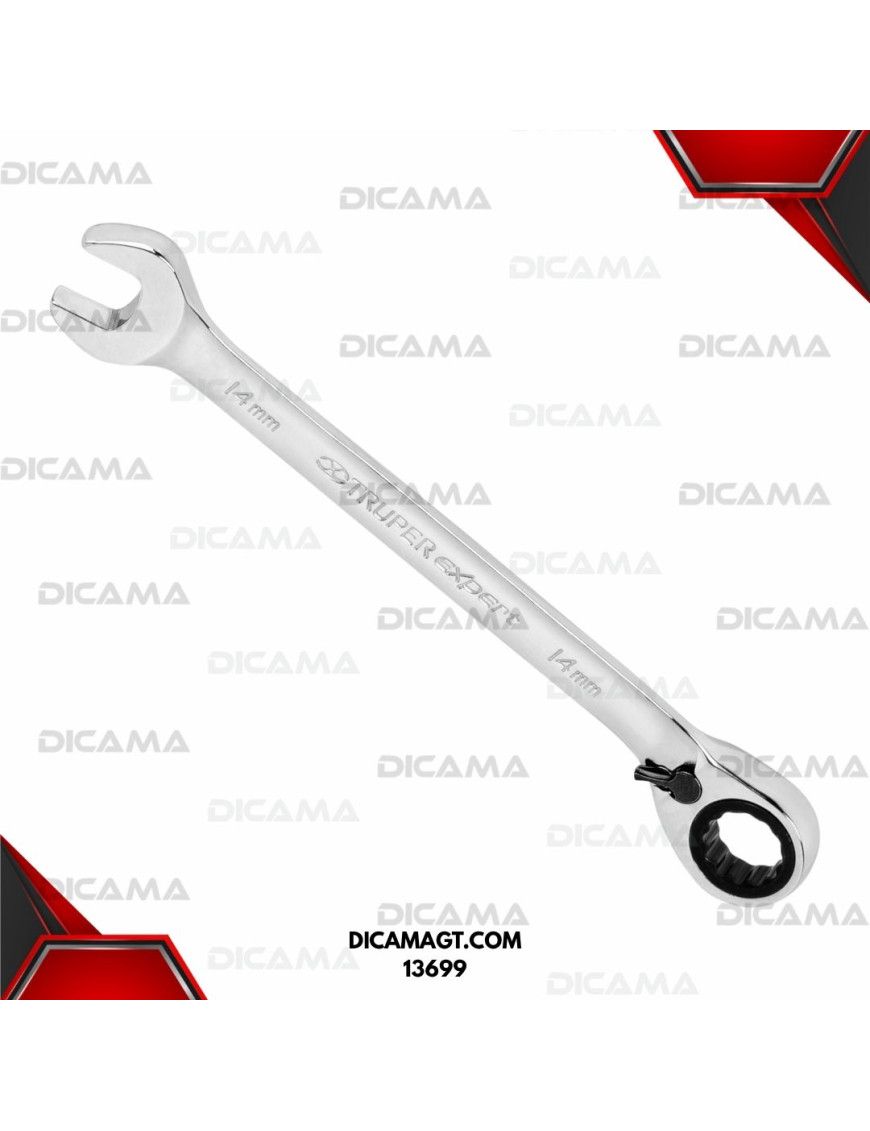 LLAVE COLA/RACTH 14MMX188 MM LARGO EXPERT TRUPER 13699