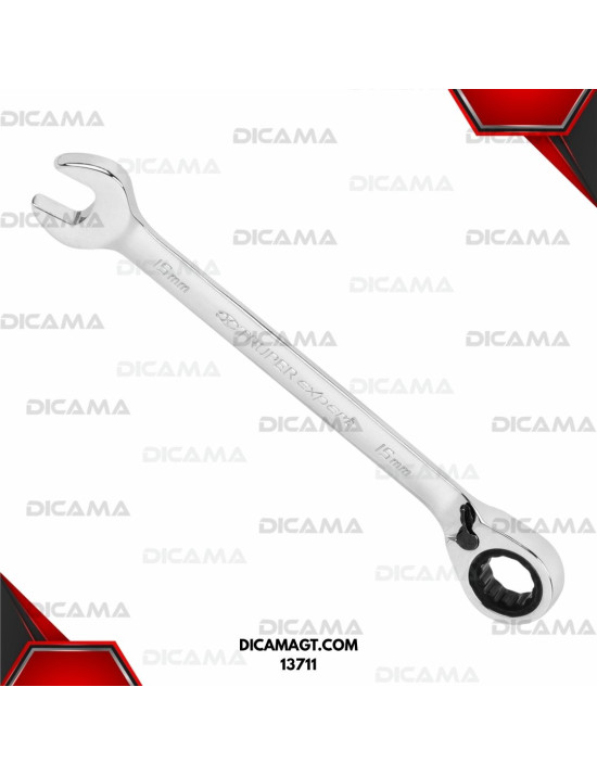 LLAVE COLA/RACTH 15MMX198 MM LARGO EXPERT TRUPER 13711
