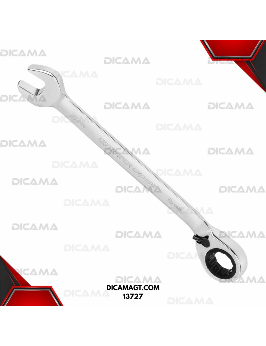 LLAVE COLA/RACTH 16MMX205 MM LARGO EXPERT TRUPER 13727