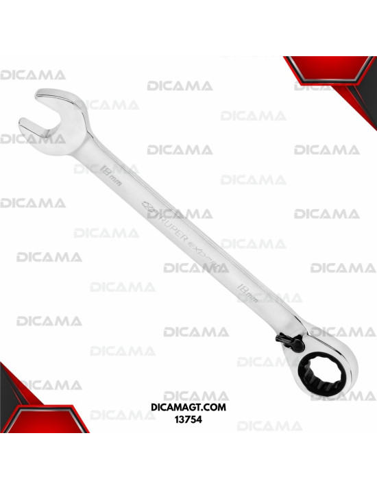 LLAVE COLA/RACTH 18MMX231 MM LARGO EXPERT TRUPER 13754
