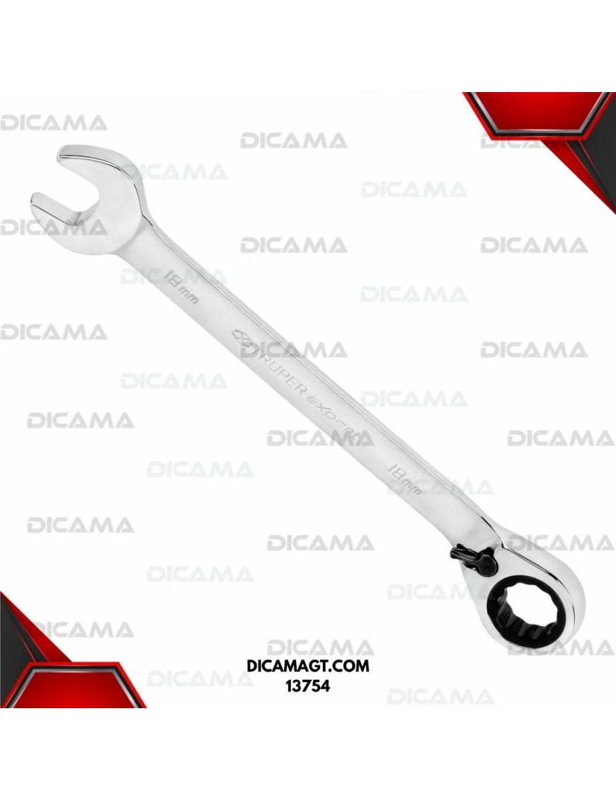 LLAVE COLA/RACTH 18MMX231 MM LARGO EXPERT TRUPER 13754
