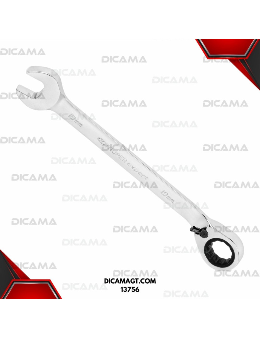 LLAVE COLA/RACTH 19MMX241 MM LARGO EXPERT TRUPER 13756