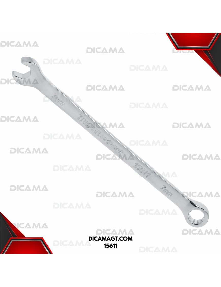 LLAVE COLA/CORONA 7 MM X 135 MM DE LARGO TRUPER 15611