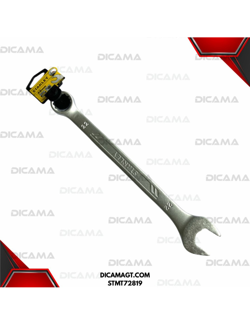 LLAVE COLA/CORONA 22MM ANTI-SLIP 12 PUNTOS STANLEY STMT72819