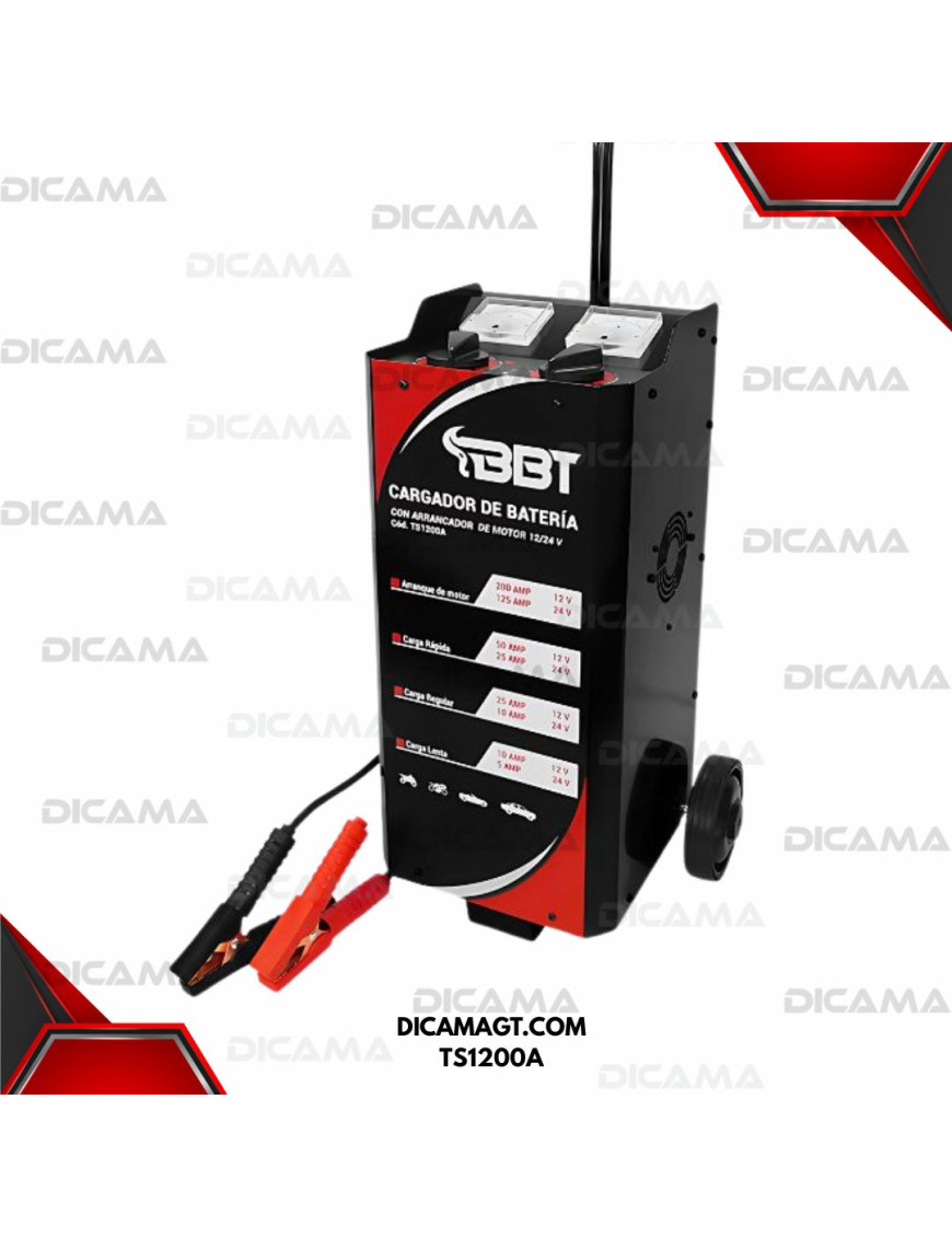 CARGADOR DE BATERIAS 200 AMPERIOS 12/24V BBT CD-400R