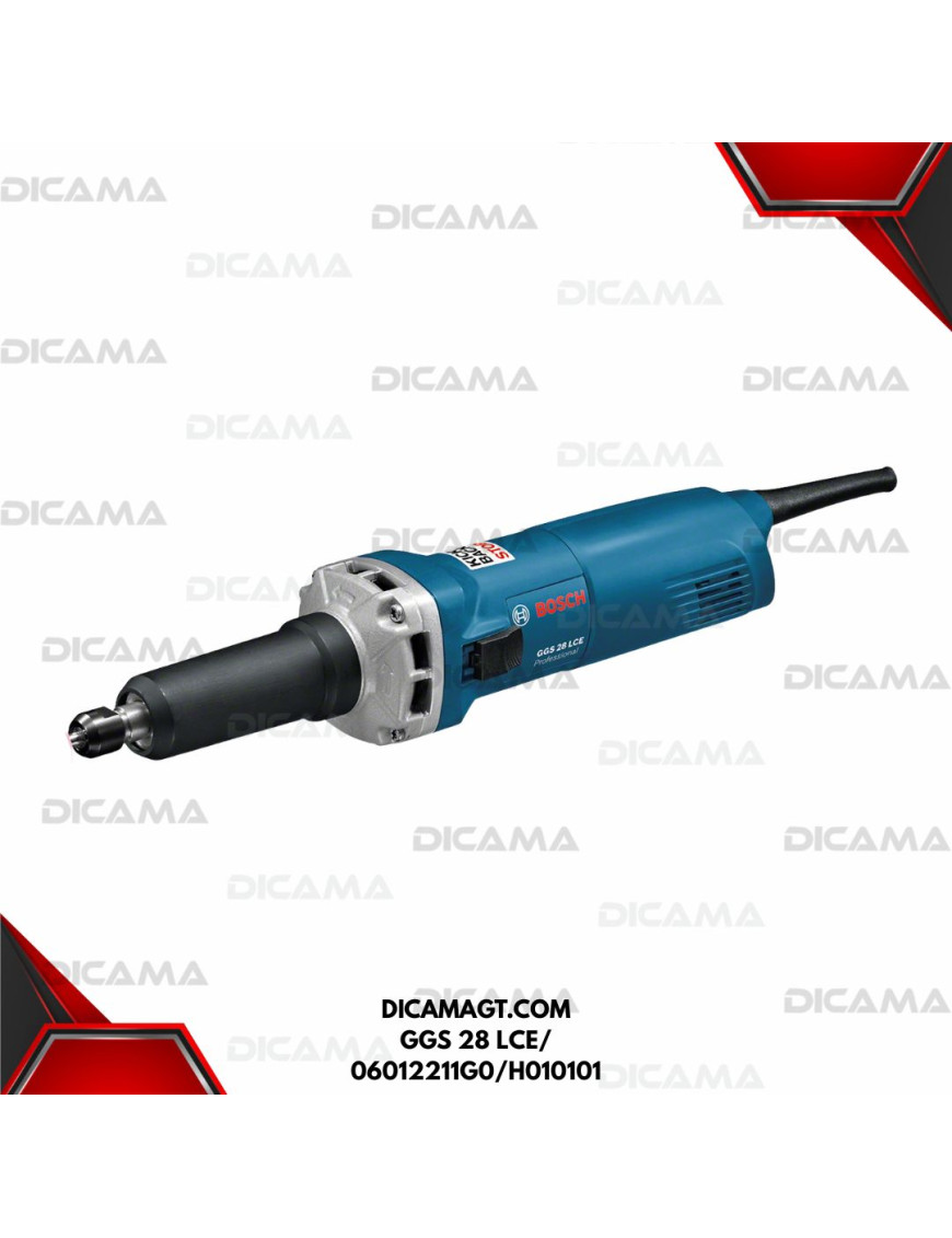 PULIDORA 1/4 650 WATTS RECTIFICADORA  CUELLO LARGO BOSCH GGS 28 LCE/ 06012211G0/H010101