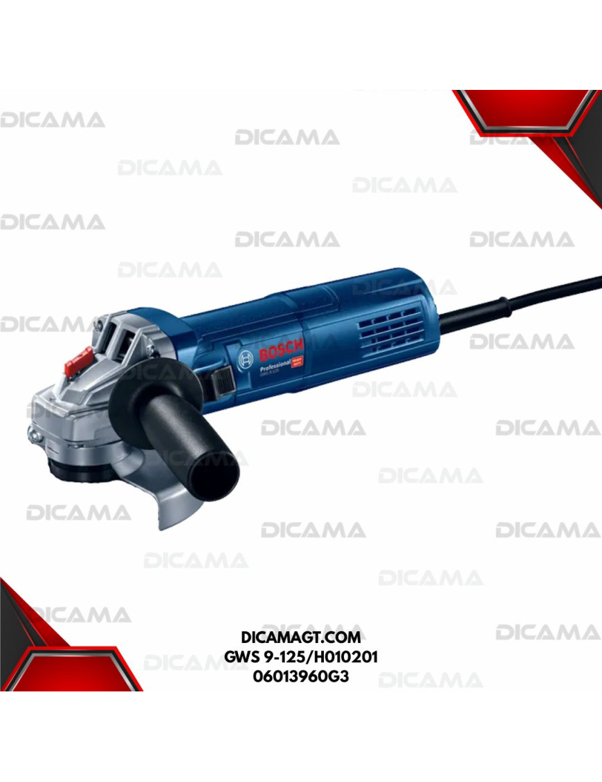 PULIDORA 5 900W 5/8 BOSCH GWS 9-125/H010201 06013960G3