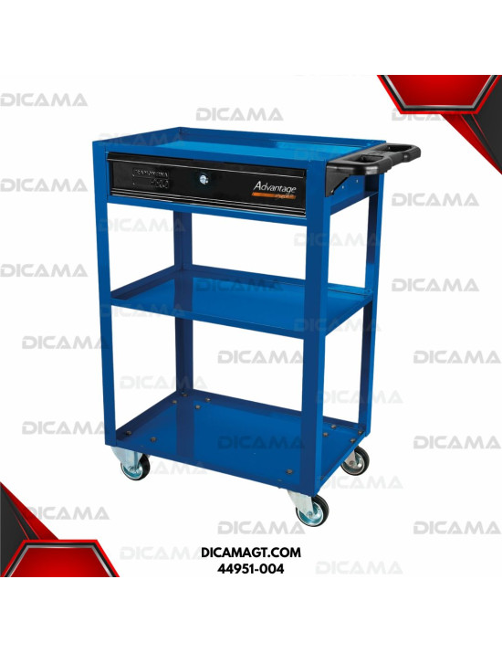 MESA DE TRABAJO 3 COMPARTIMIENTOS AZUL TRAMONTINA 44951-004