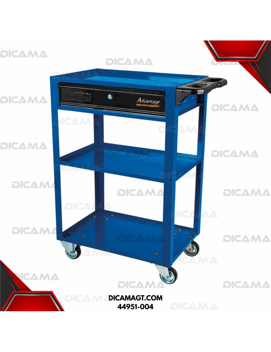 MESA DE TRABAJO 3 COMPARTIMIENTOS AZUL TRAMONTINA 44951-004