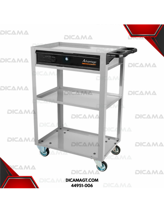 MESA DE TRABAJO 3 COMPARTIMIENTOS GRIS TRAMONTINA 44951-006