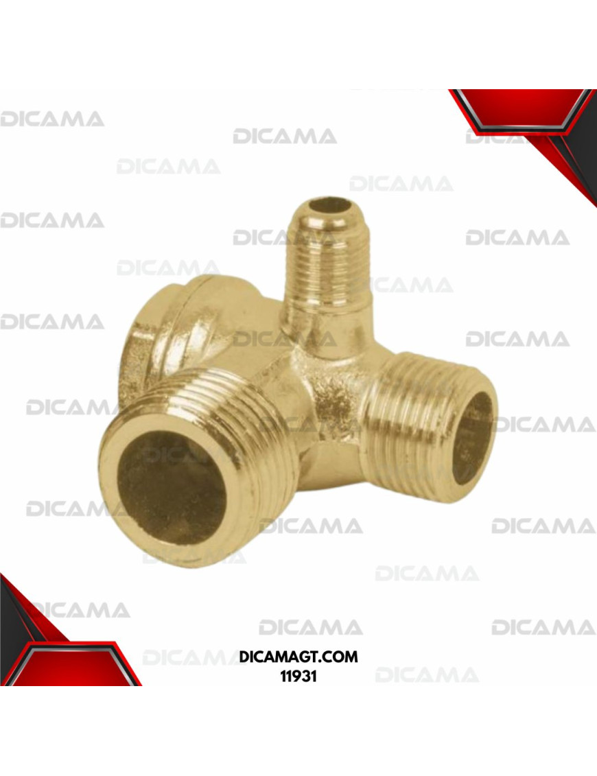 VALVULA ANTI-RETORNO COMPRESOR 25/50/10L TRUPER 11931