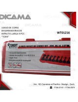 COPAS JGO DESARMADORAS DE IMPACTO LARGAS 9 PZAS BBT WT01216
