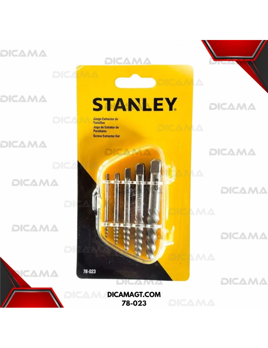 EXTRACTOR DE TORNILLO STANLEY 78-023