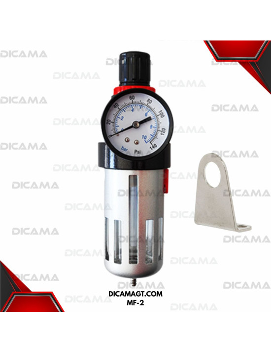 FILTRO REGULADOR DE AIRE 1/4 NPT BBT MF-2