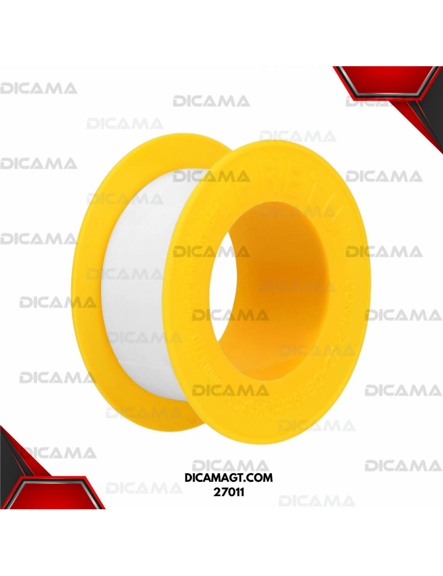 CINTA DE TEFLON 3/4 X 7M PRETUL 27011