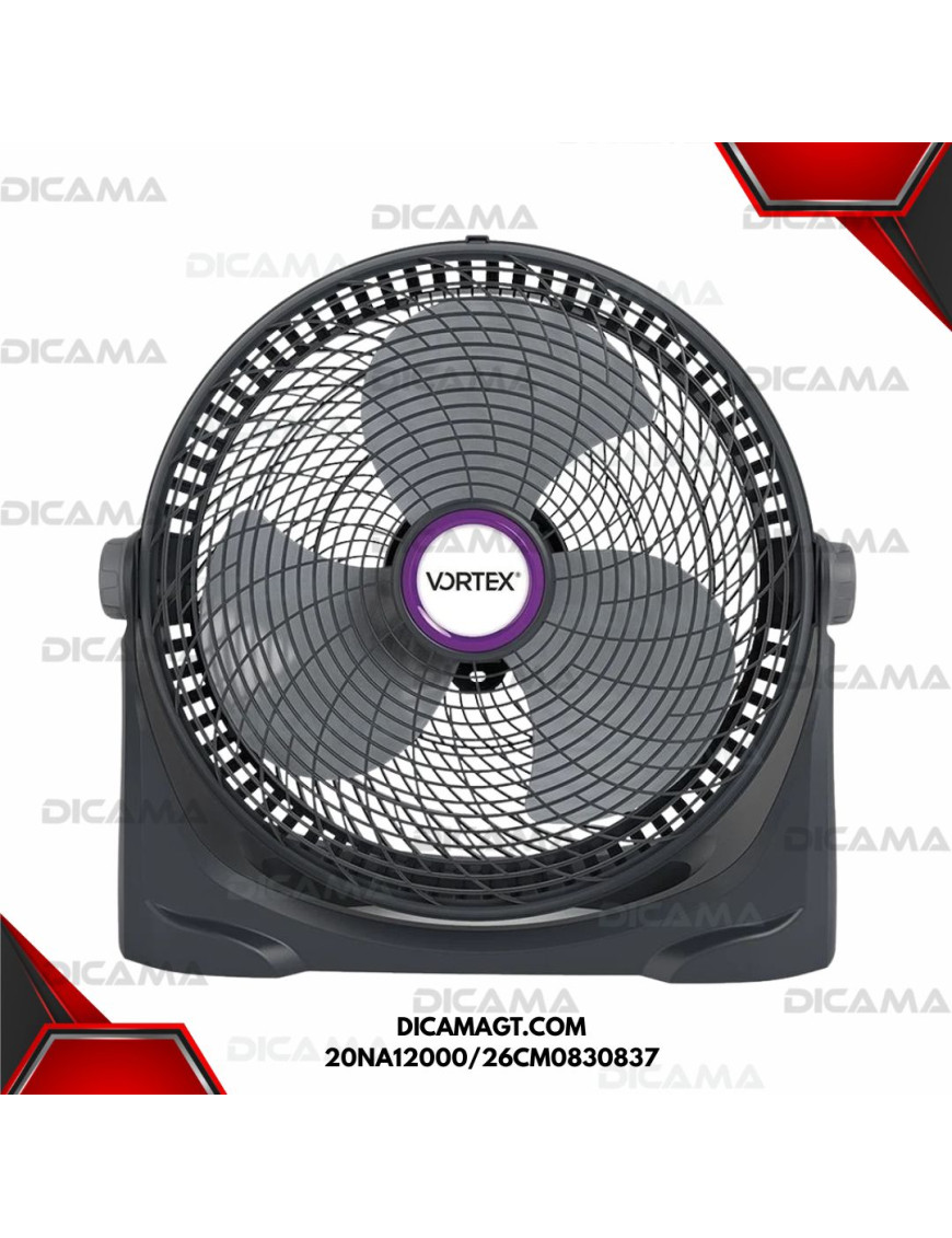 VENTILADOR PISO Y PARED 20 PULG FORZA VORTEX 20NA12000/26CM0830837