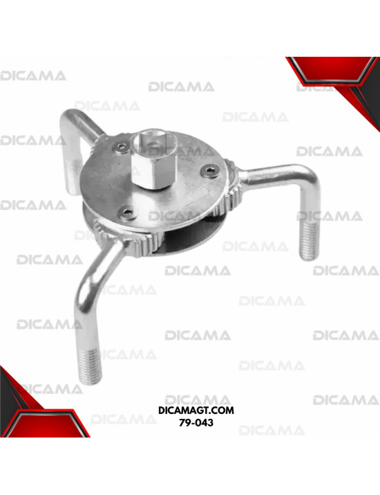 LLAVE P/FILTRO DE ACEITE 3 BRASOS STANLEY 79-043