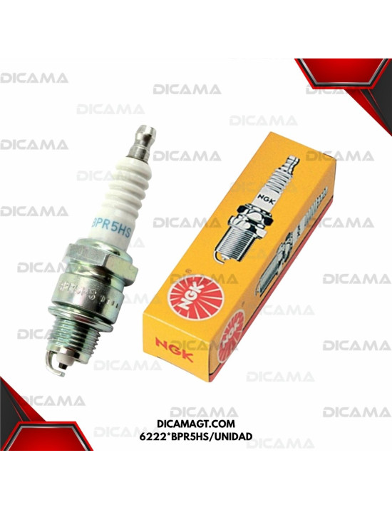CANDELA BPR5HS NGK 6222*BPR5HS/UNIDAD