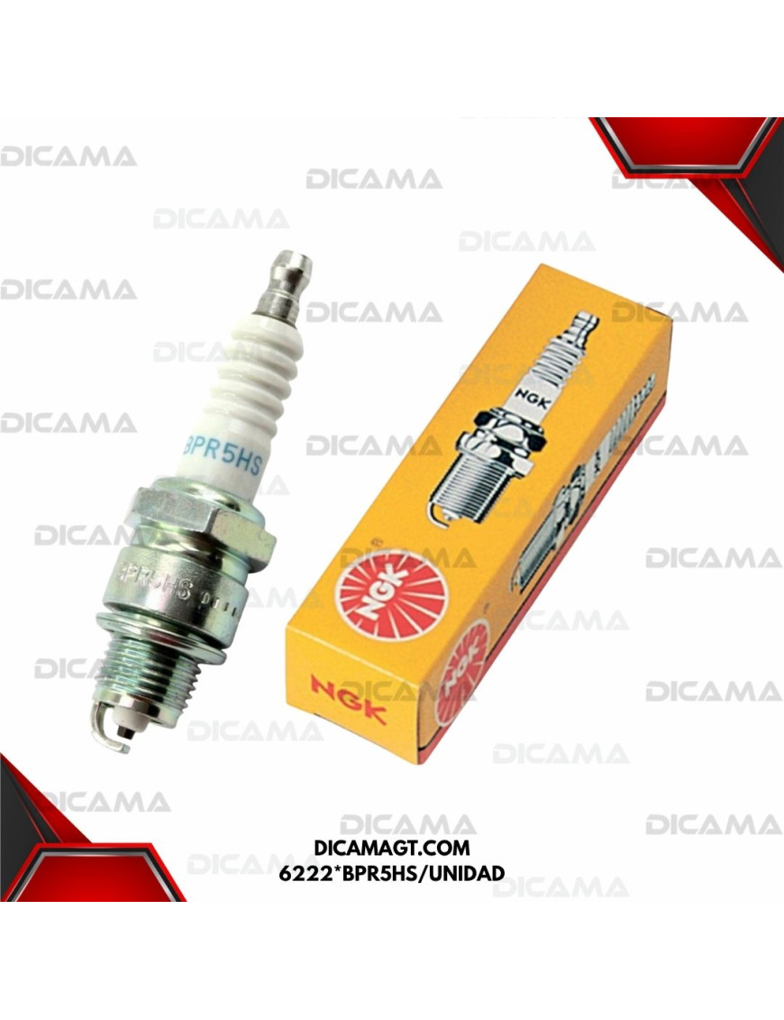 CANDELA BPR5HS NGK 6222*BPR5HS/UNIDAD