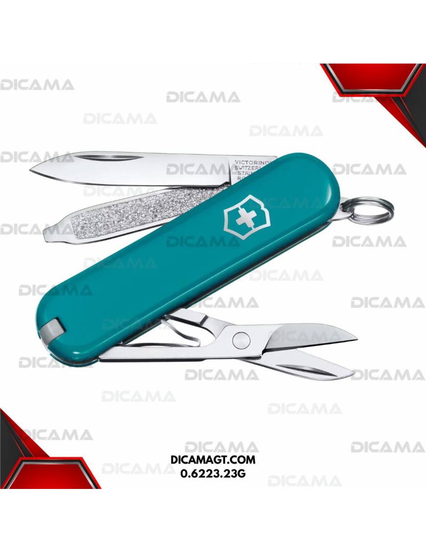 NAVAJA AZUL 58MM LAGO CLASICO DE MONTAÑA VICTORINOX 0.6223.23G