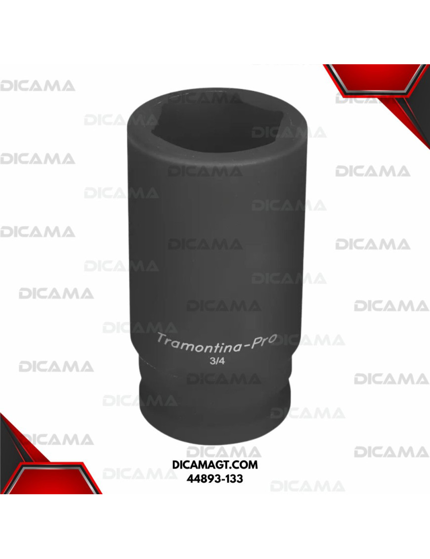 COPA RAIZ 3/4 33MM IMPACTO LARGA HEXAGONAL TRAMONTINA 44893-133