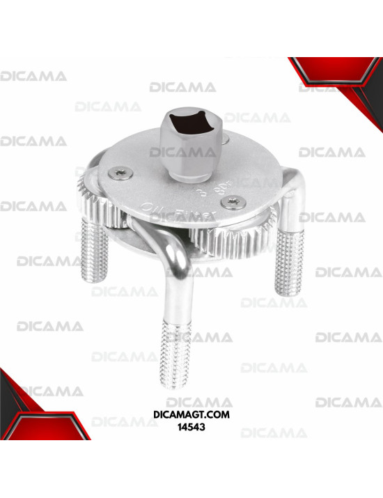 LLAVE P/FILTRO DE ACEITE CON MATRACA TRUPER 14543