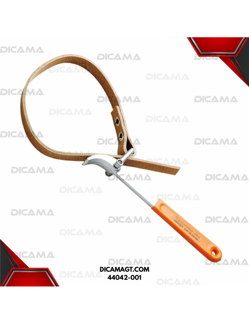 LLAVE P/FILTRO DE ACEITE FORJADO DE ACERO CARBONO Y ACABA TRAMONTINA 44042-001