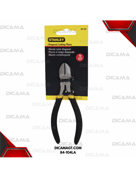 ALICATE 5 PUNTA DE CORTE DIAGONAL STANLEY 84-104LA