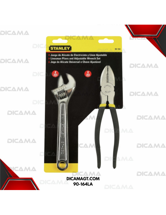 ALICATE 8 ELECTRICISTA STANLEY 90-164LA